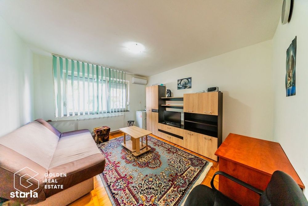 Garsoniera situata in zona UTA, la parter, modern amenajata