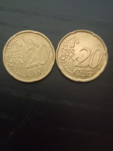 Monede 20 centi, rare ,2000,2002
