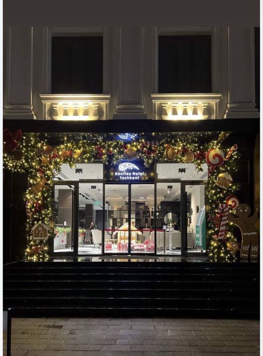 Оформления на новый год  Yangi yil bezaklari  Янги йил  Archa bezatish