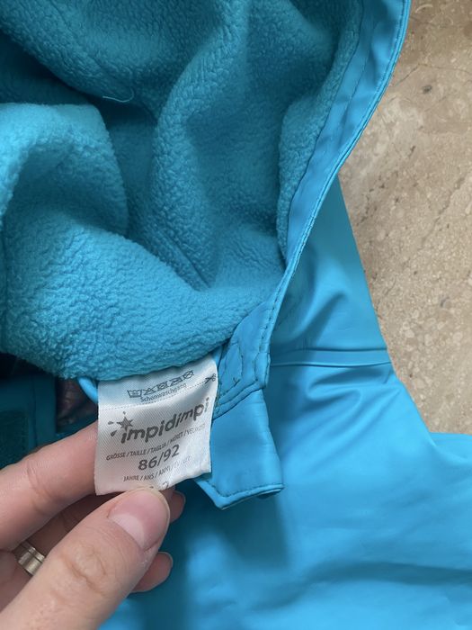 Geaca impermeabila fetita 86-92 2 ani