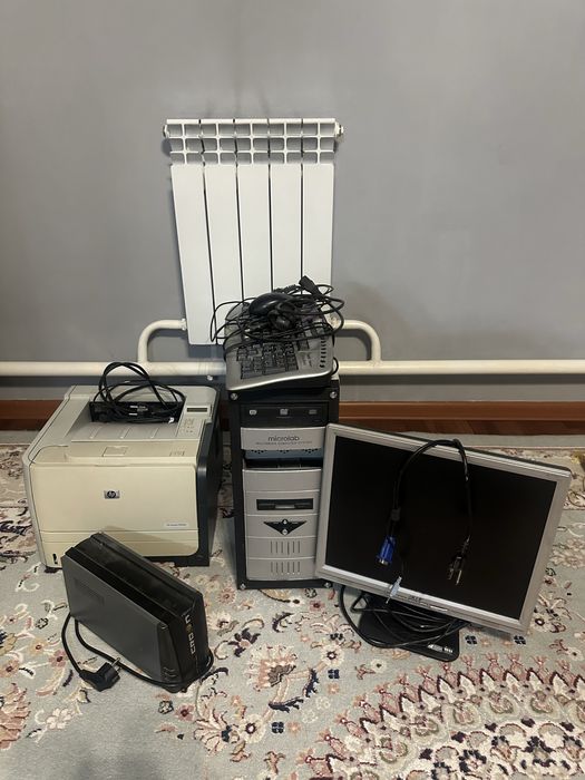 Компьютер принтер