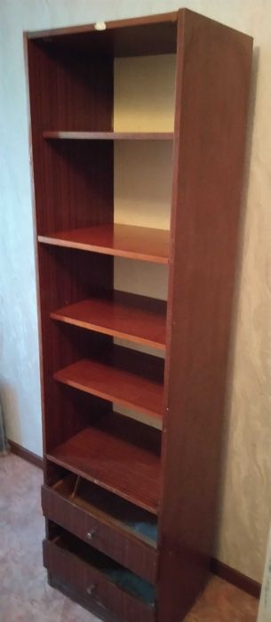 Этажерка из ДСП  размер ширина 50 высота 190 глубина 37