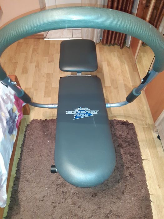 Banca abdomene, aparat fitness Mr. Muscle, First Bike