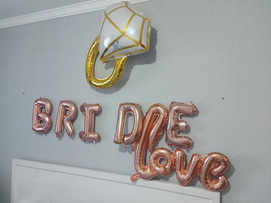 Продам Шары, топперы, фата , растяжка для девичника