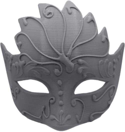 Masca venetiana personalizabila prin vopsire