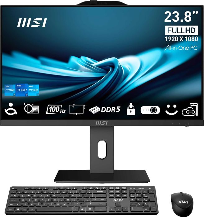 Desktop All-in-One MSI PRO 23.8" FHD 100Hz i7-14700 32GB Ram 1TB SSD