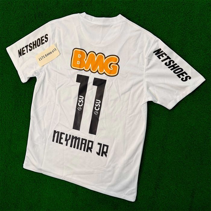 [Neymar Jr] Tricou de fotbal retro Santos FC (2012-2013)