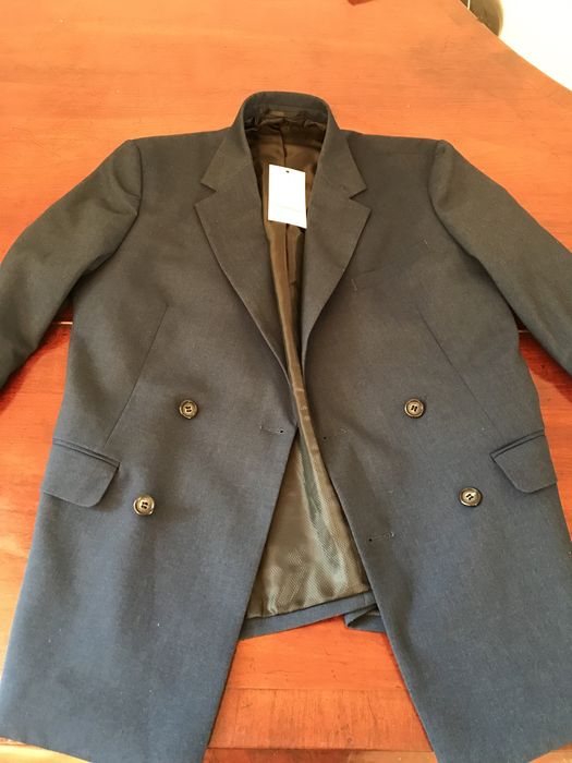 Hej!vand sacou LINDBERGH! Nou.. blue mel 48/M viscoza/polyester.