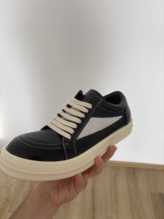 rick owens vans black/negru