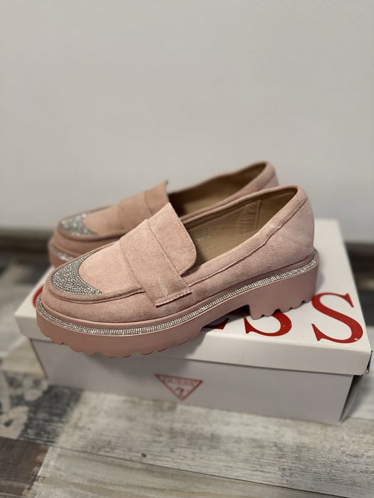 Mocasini roz dama