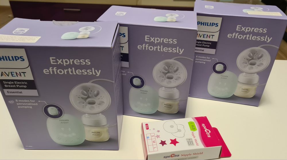 3 Pompe electrice Philips Avent Essential, Functionale