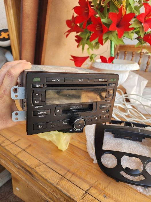 Корейский магнитола магнитофон CD mp3 aux fm Kaseta gentra lasetti