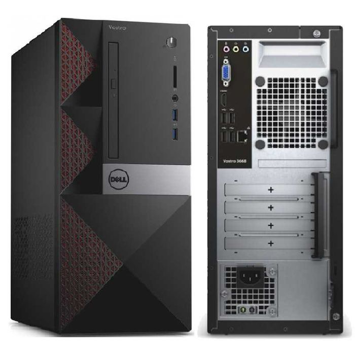 DELL Vostro 3668 i5-7400 Mini Tower Intel® Core™ ( RED & BLACK )