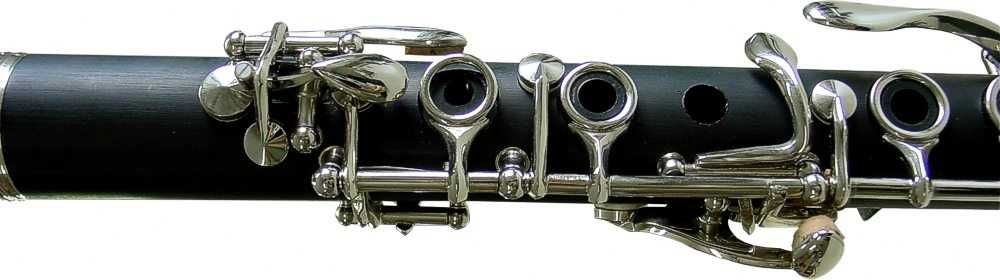 Clarinet Karl Glaser(Mi bemol) 12clape+6inele mini Böhm sistem ebonita