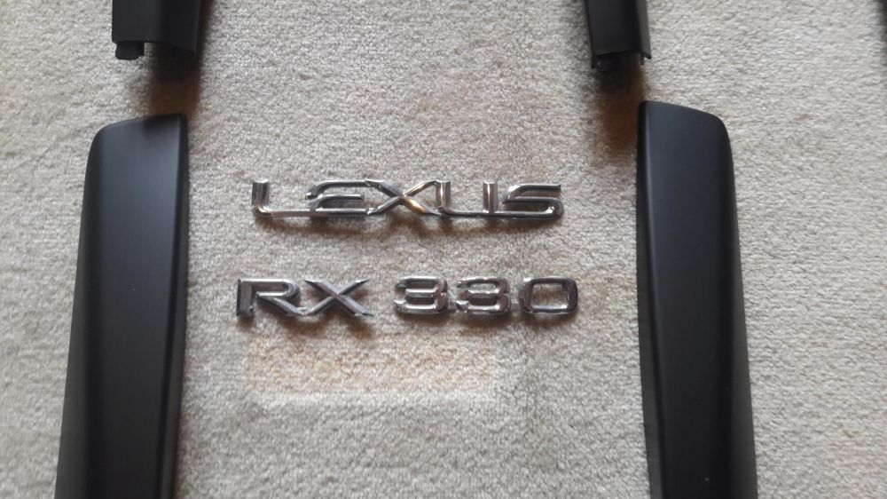 Крышки рейлингов на Lexus Rx330,350