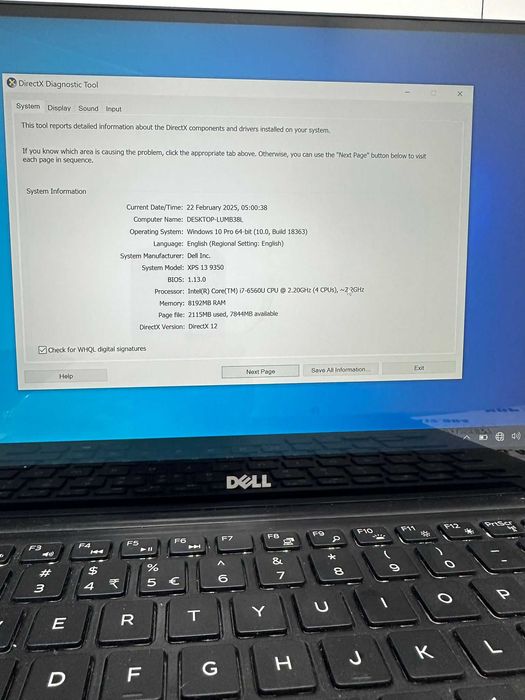 NDP Amanet NON-STOP Sos. Giurgiului 119 DELL XPS 13 (22945)