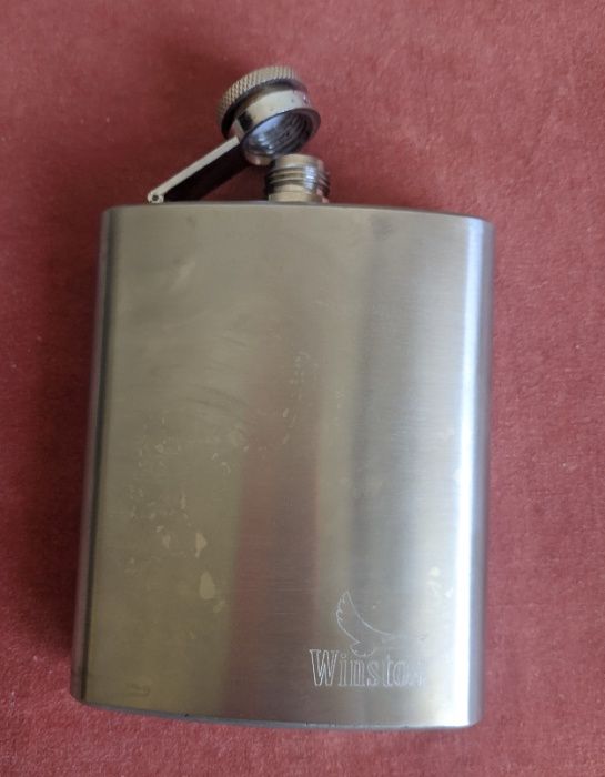 Sticla pentru depozitarea alcoolului Winston - stainless steel 7oz