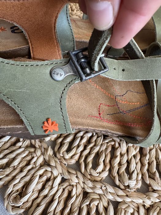 sandale piele naturala Art