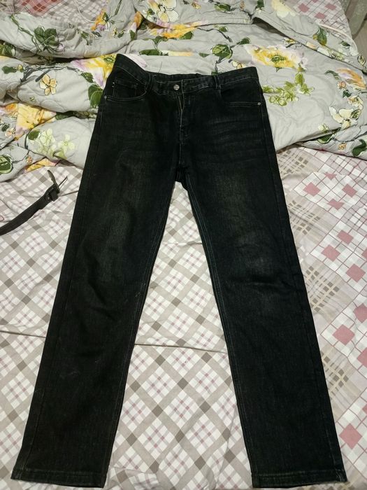 Джинсы, черные, новые