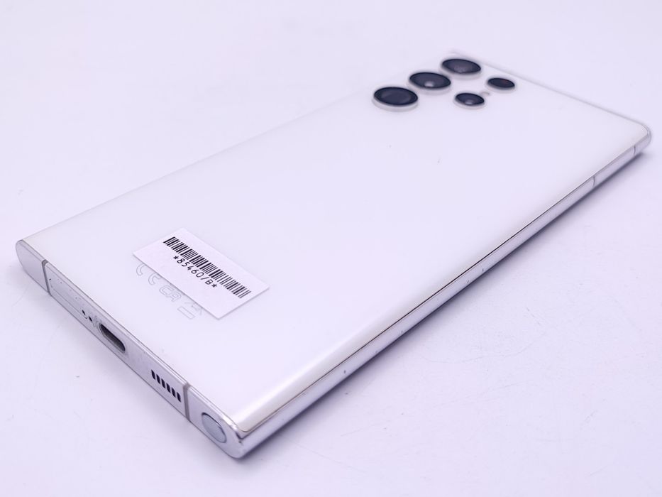Samsung S22 Ultra 256GB Phantom White 12GB, Garantie 24 luni | #D85460