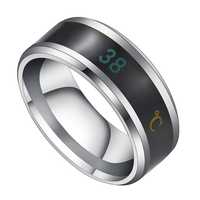 Уникално стилен пръстен термометър Smart Ring НАЛИЧНО!!!