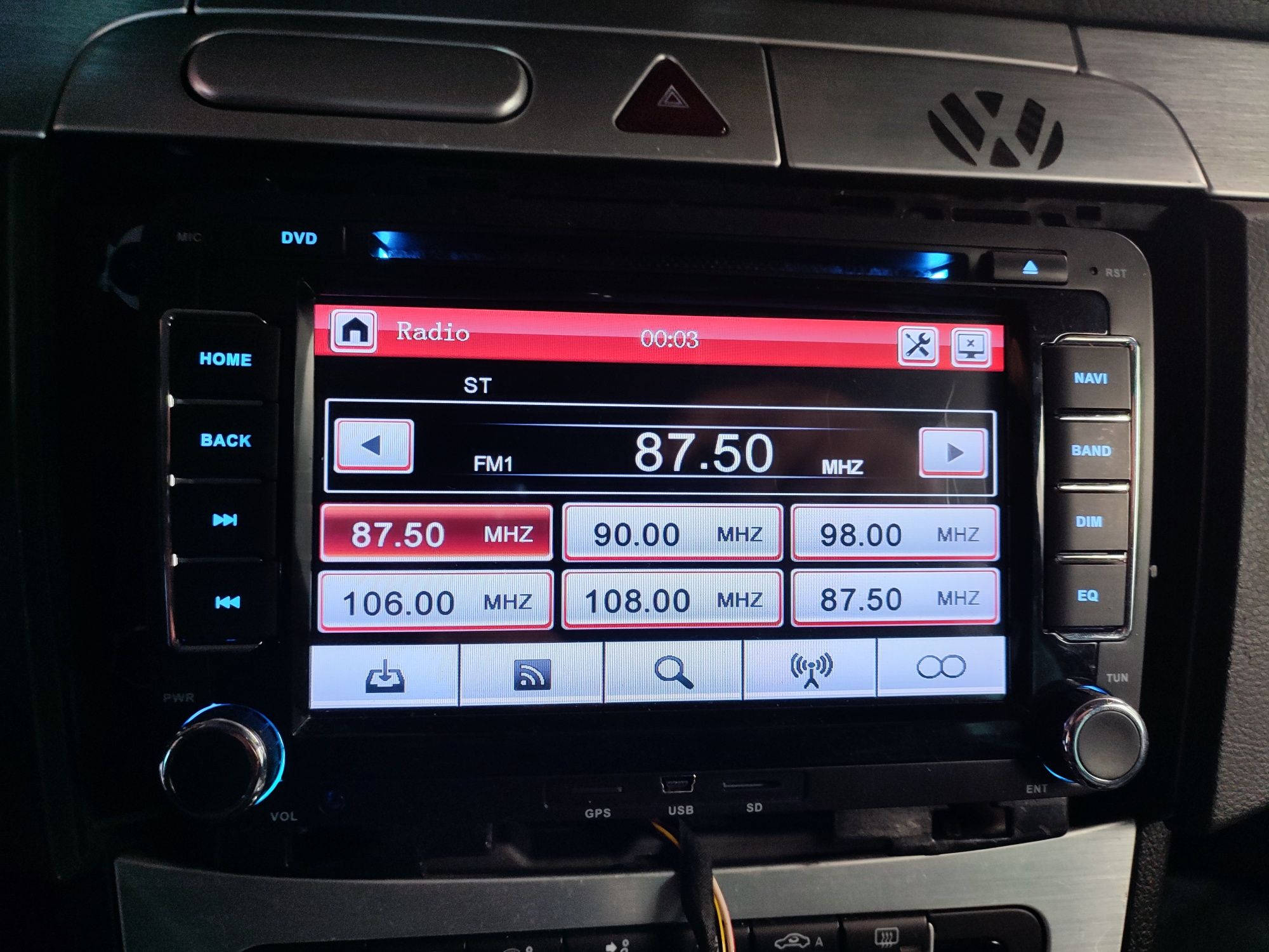 Sistem Auto Dvd android GPS Navigație Volkswagen Passat CC Jetta B6