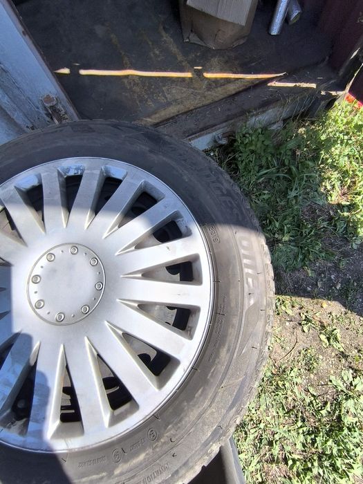 Roți complete de tablă, R15