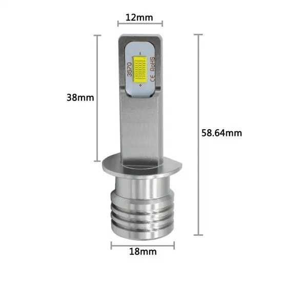 Комплект иновативни LED крушки за фарове H1