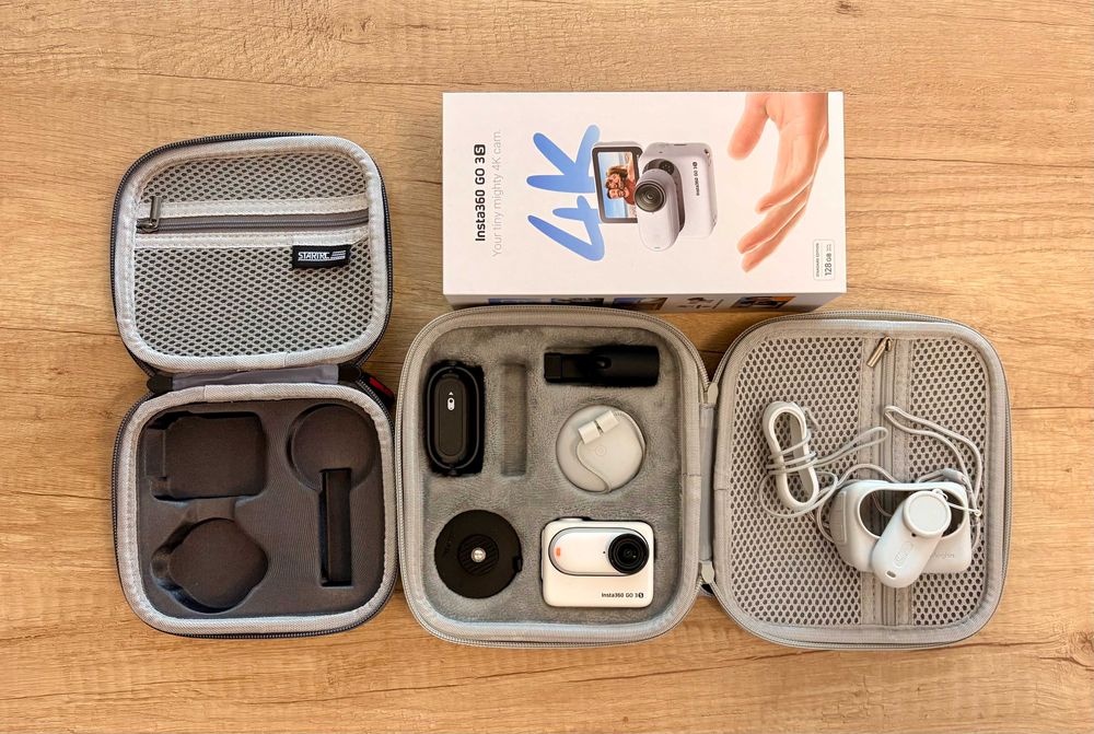 Продавам Action камера Insta360 GO 3S (4K, 128GB)