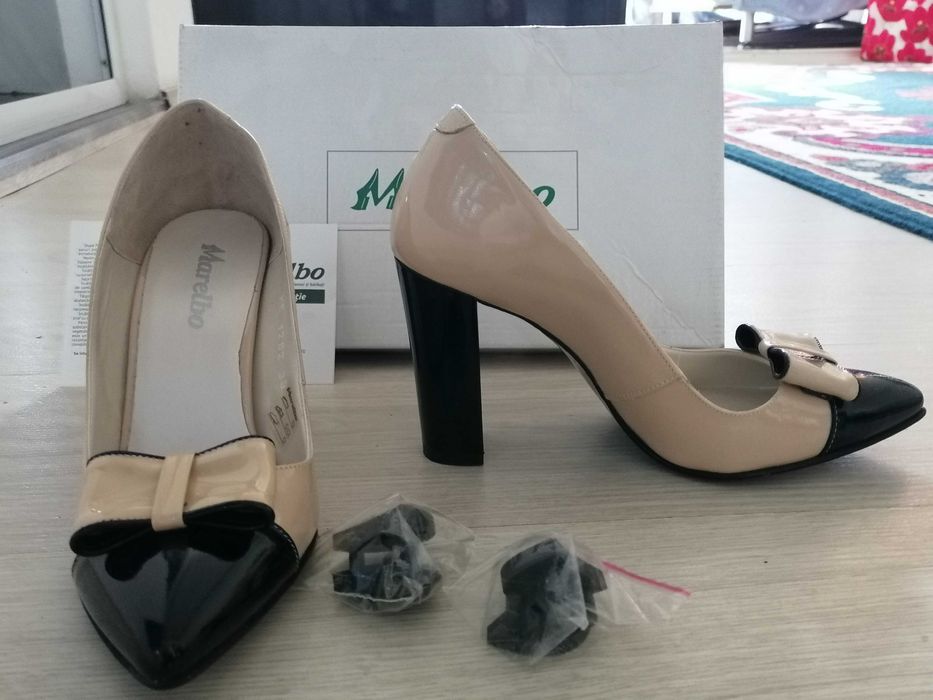 Pantofi de piele marca Marelbo