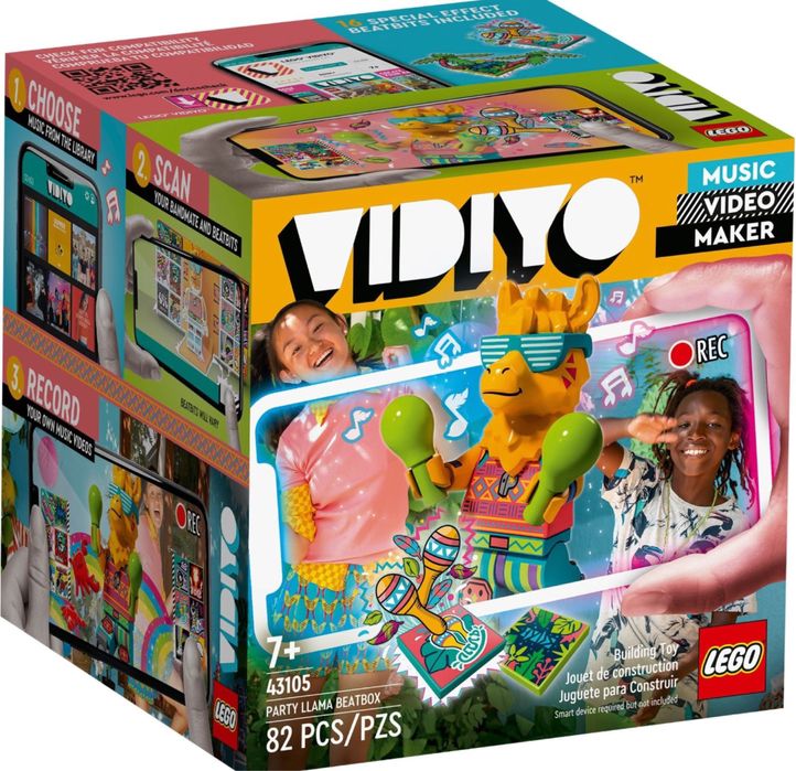Lego Vidiyo 43105 (sigilat) - Party Lama Beatbox (2021)