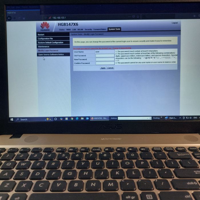 Router GPON Huawei HG8147X6