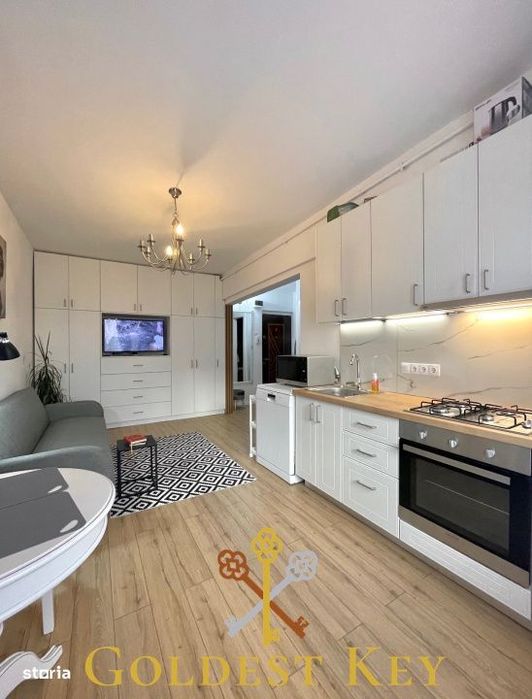 Apartament modern, complet mobilat, cu o camera! Dambul Rotund