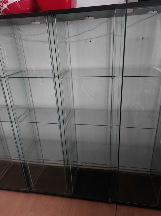 Vitrine sticla, Ikea, stare f buna