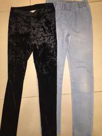 Set jeggings si colanti H&M, noi fara eticheta, pt. 10-12 ani