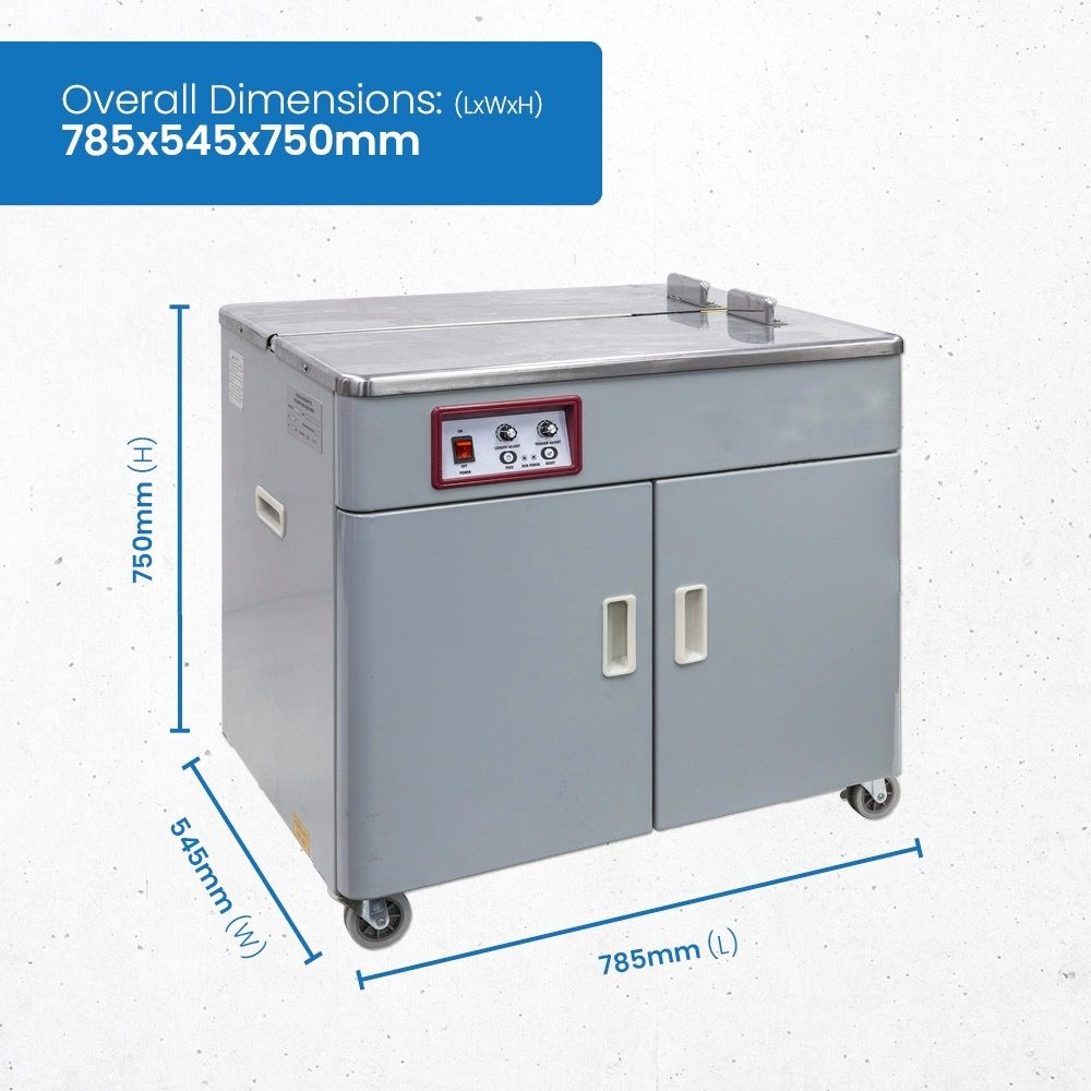 Semi-Auto Strapping Machine for strapping pp belt