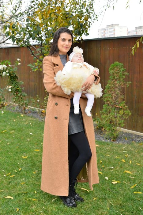 Palton croit bej si verde S damai