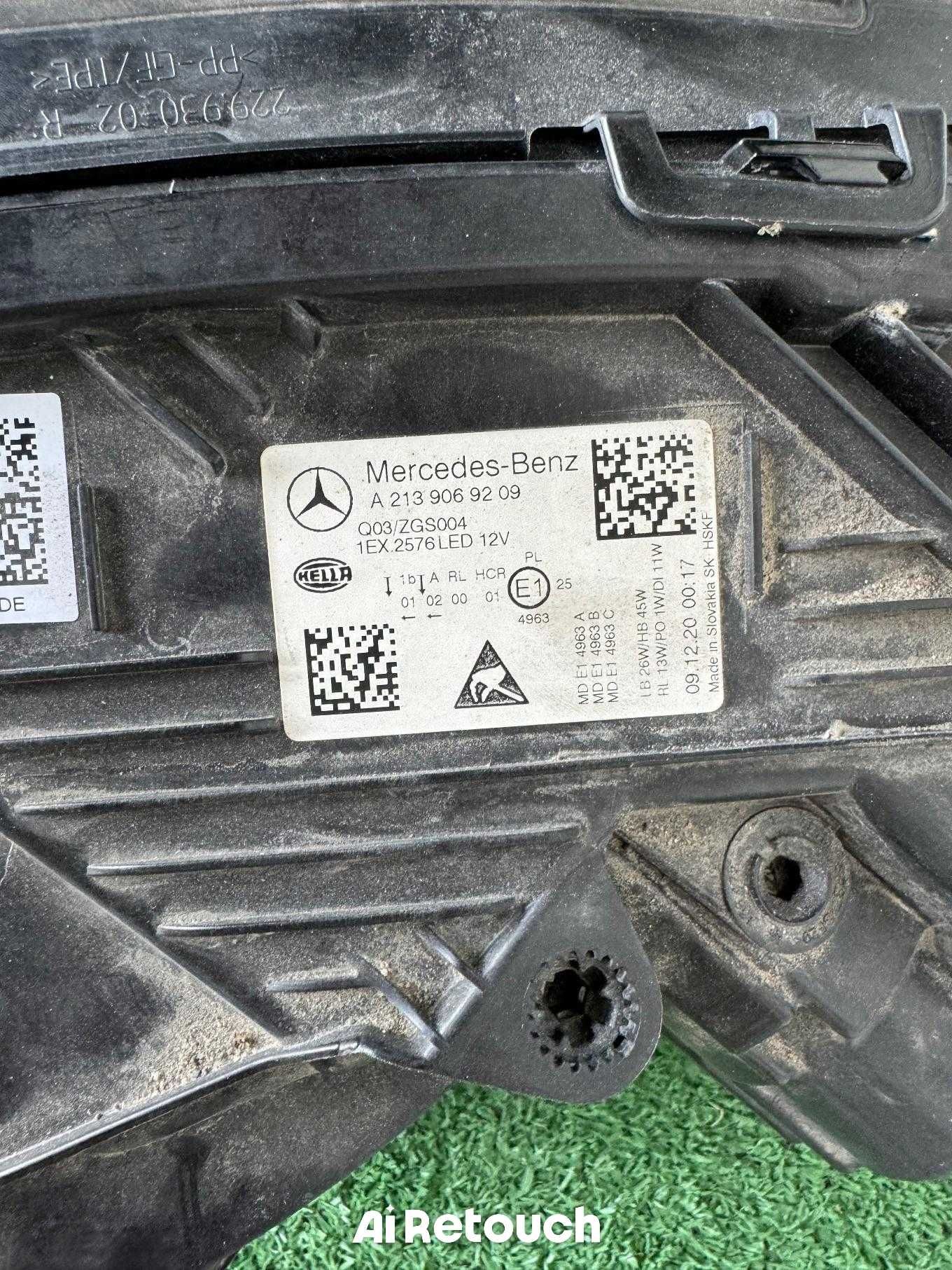 Ляв фар Mercedes E клас W213 фейслифт Lci Performance 2021-2024
