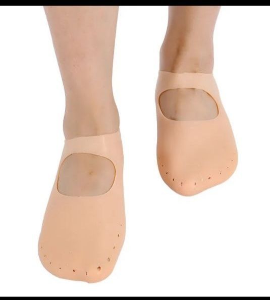 Силикон носки пятка для трещин ступен