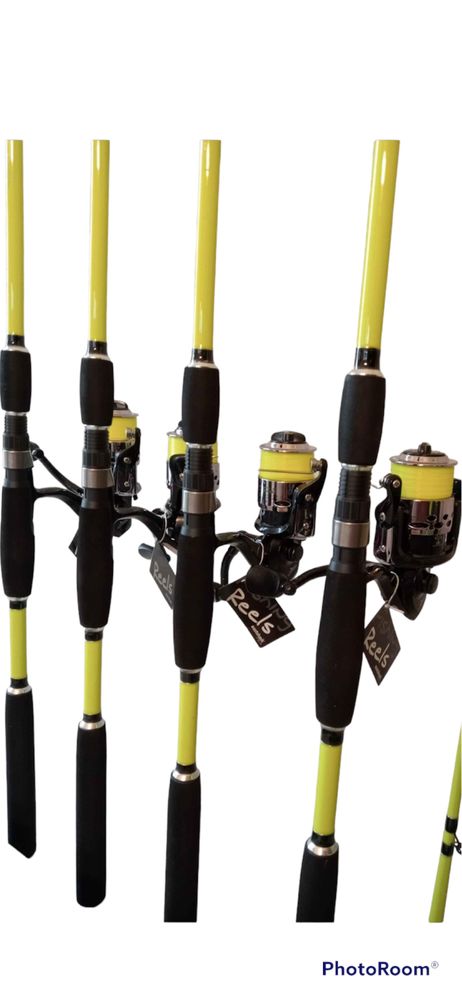 Set 4 Lansete Feeder 2.7m ROBINHAN 100-200gr + 4 Eastshark QFC5000