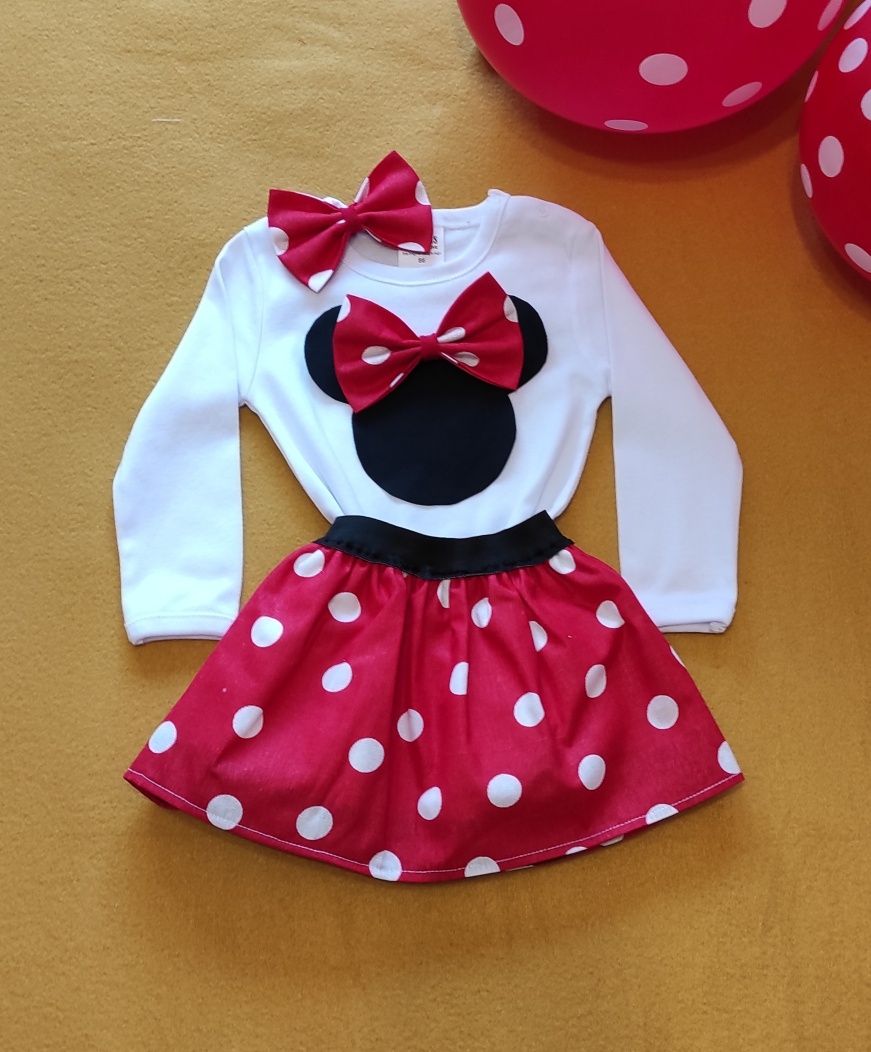 Комплект Minnie в червено