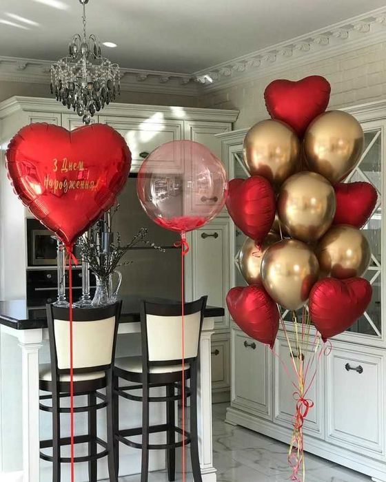 Шарики воздушные, Гиганты, Гелиевые, Баблс и другие все виды