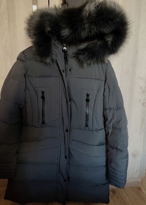 Топло,пухкаво зимно дамско яке