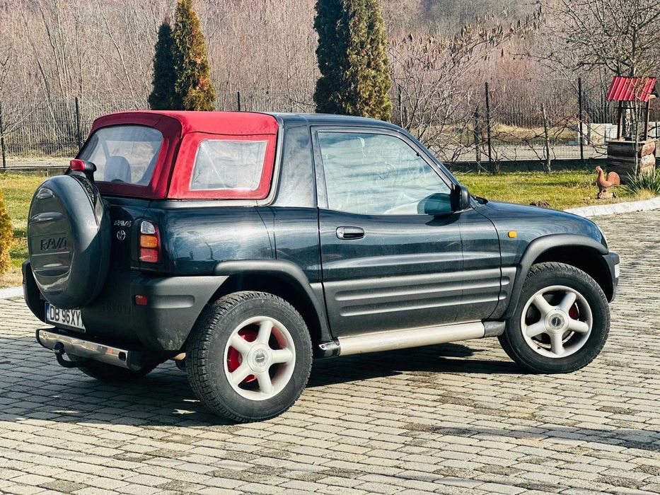 Toyota RAV4 '98 Decapotabilă|4x4 Permanent|2.0 Benzină|Dotări Multiple