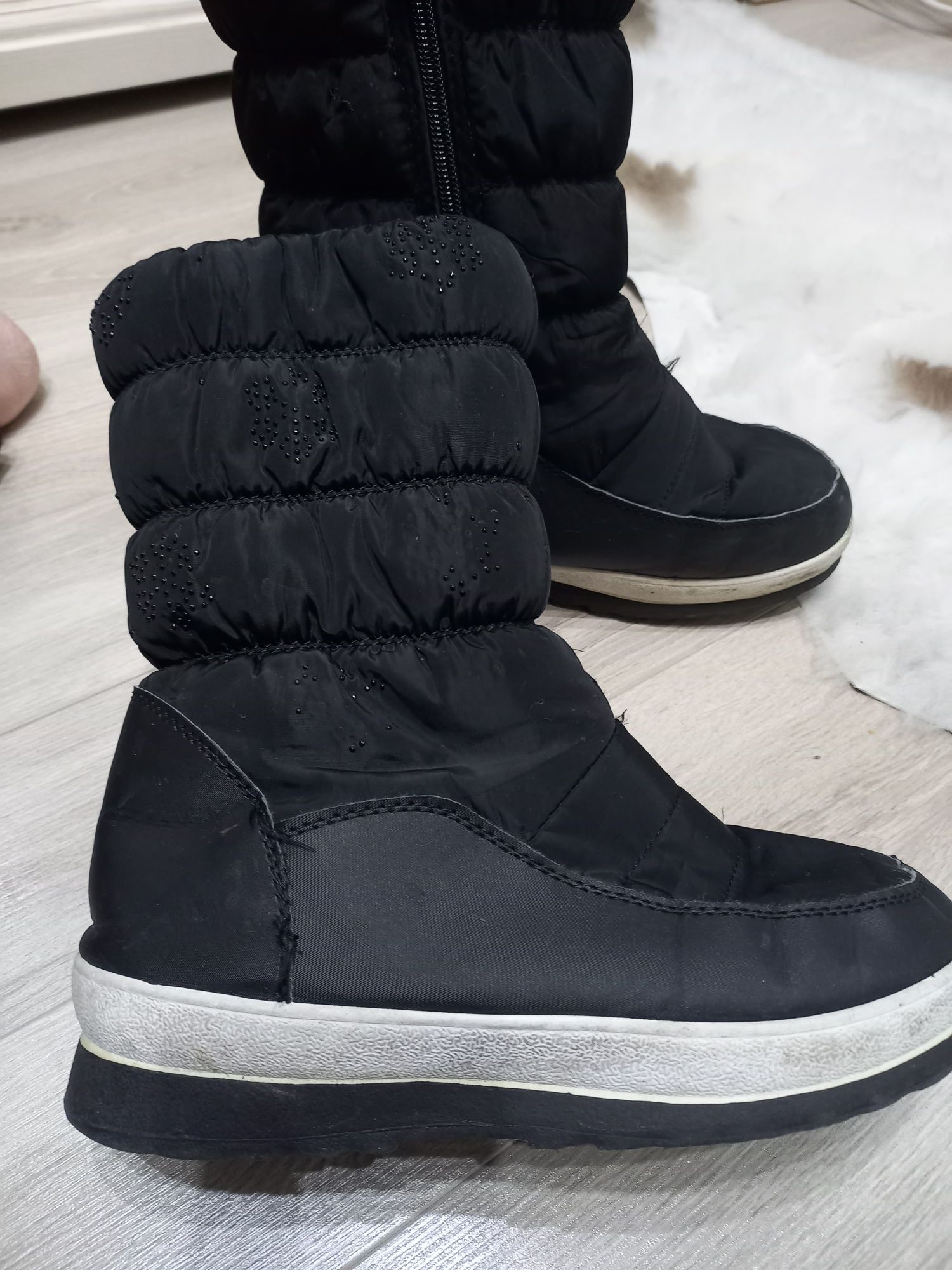Зимни  черни апрески