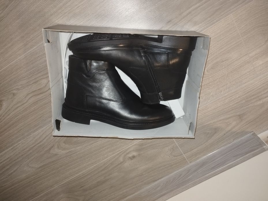 Мъжки боти естествена кожа 41