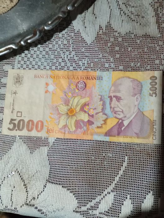 Vind bancnota 5.000 lei