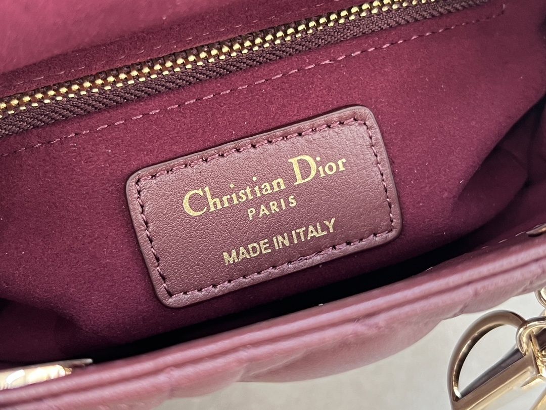 Geanta Christian Dior Lady 17/20cm, tip Premium