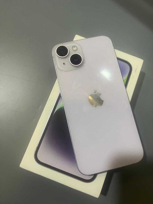 Apple iPhone 14,128 GB (Город Семей,ул Валиханова 100/1)ЛОТ:789879