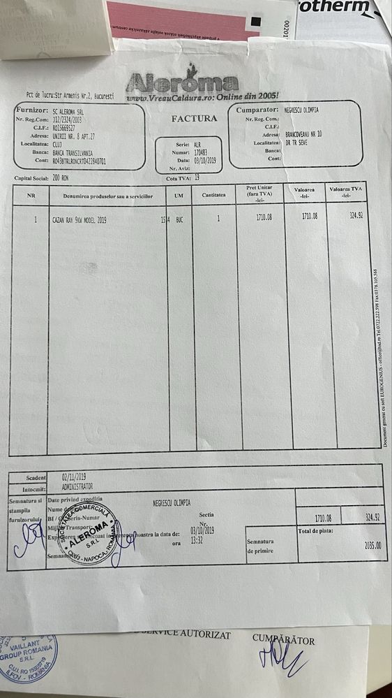 Centrala electrică Protherm Ray 9kW, model 2019